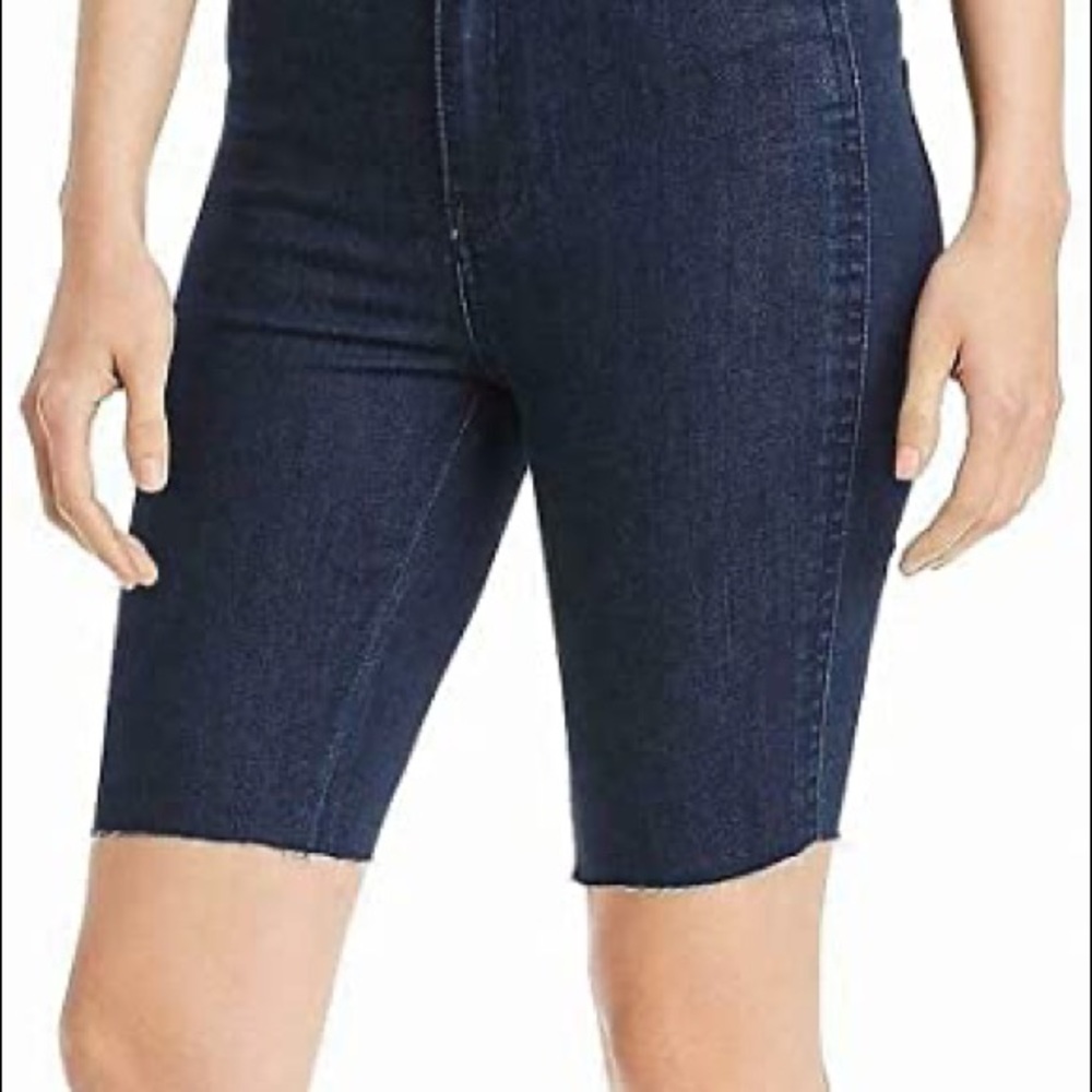 Free people Rinse Cobalt Bermuda shorts NWT
